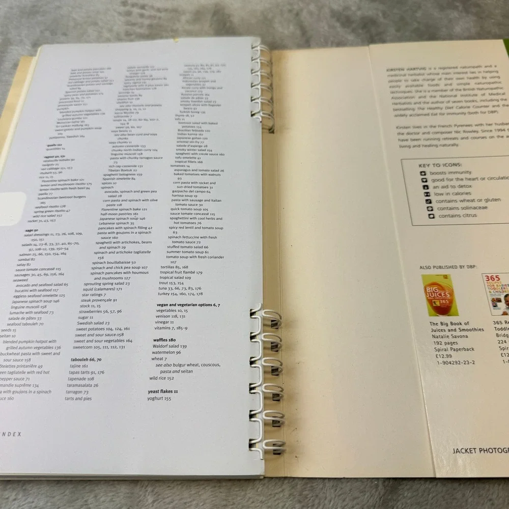 Healthy Cookbook Lot Weigh to Win Lynn‎ Hill & 365 Quick Healthy Recipes Hartvig